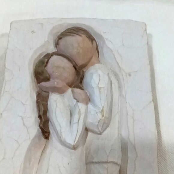 Vintage Willow Tree 'Embrace' Plaque by Susan Lordi Wall Hanging Demdaco‎ 2002 - Picture 5 of 5